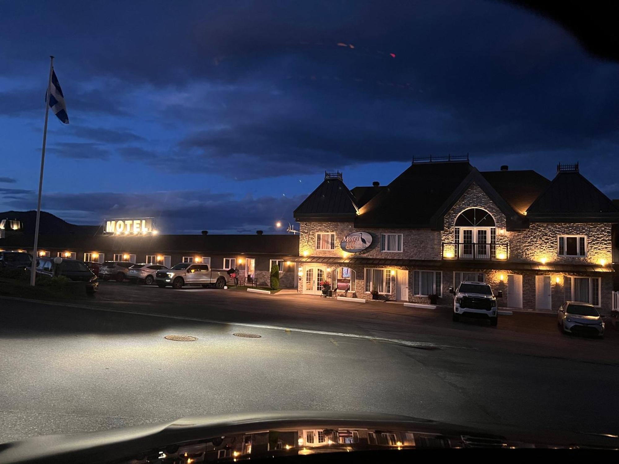 Motel Vue Belvédère Saint-Siméon Esterno foto