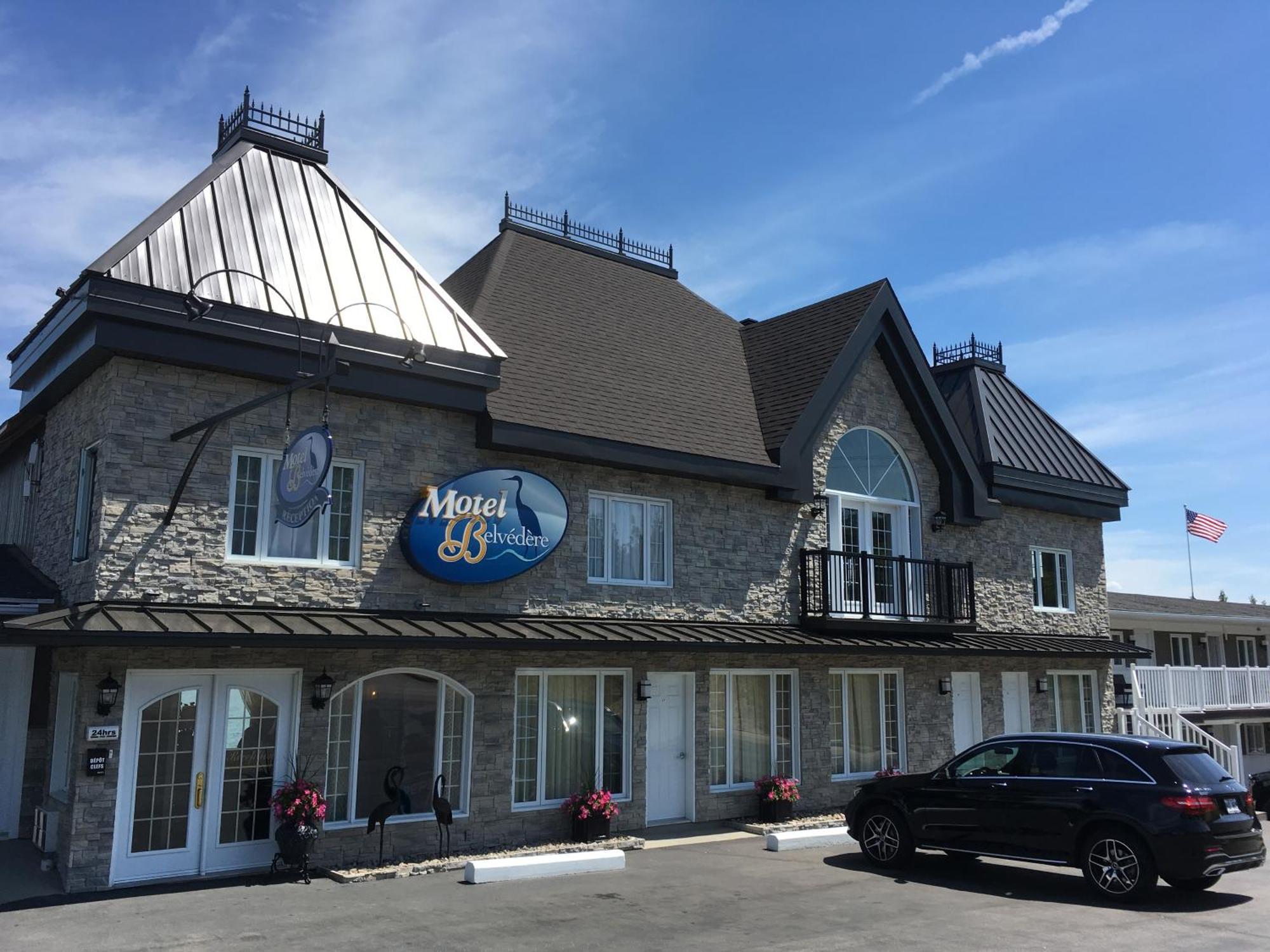 Motel Vue Belvédère Saint-Siméon Esterno foto
