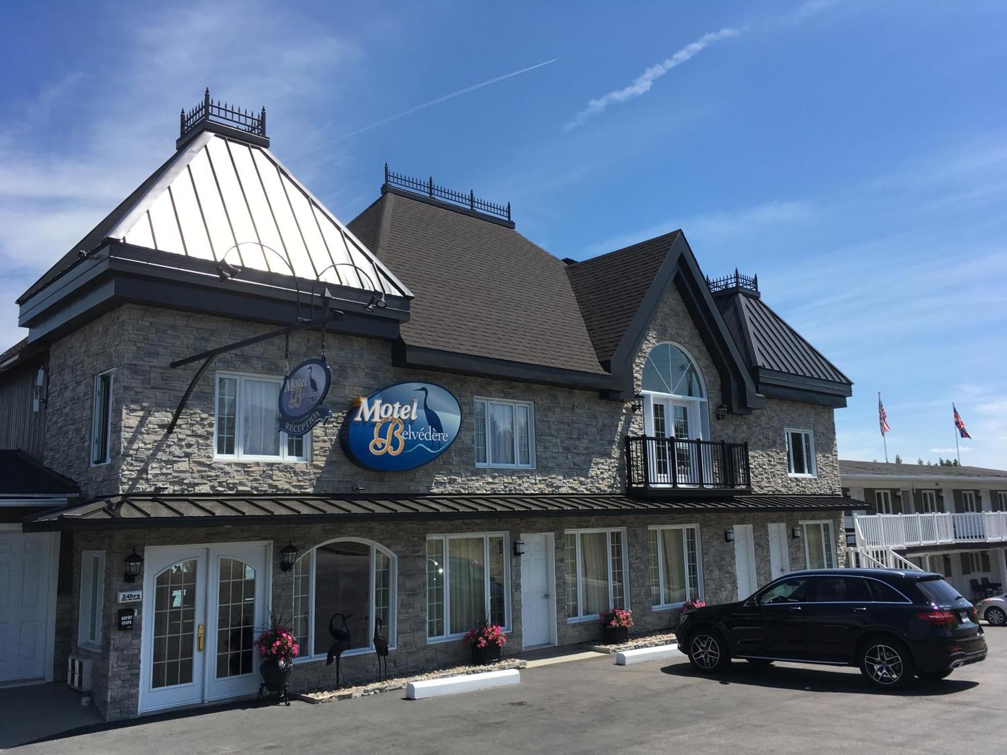 Motel Vue Belvédère Saint-Siméon Esterno foto