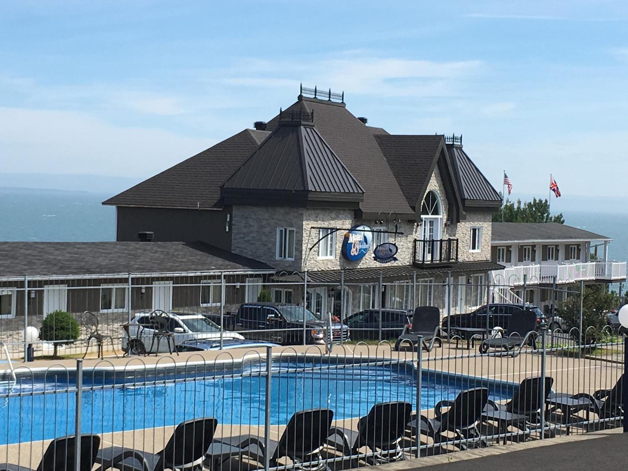 Motel Vue Belvédère Saint-Siméon Esterno foto