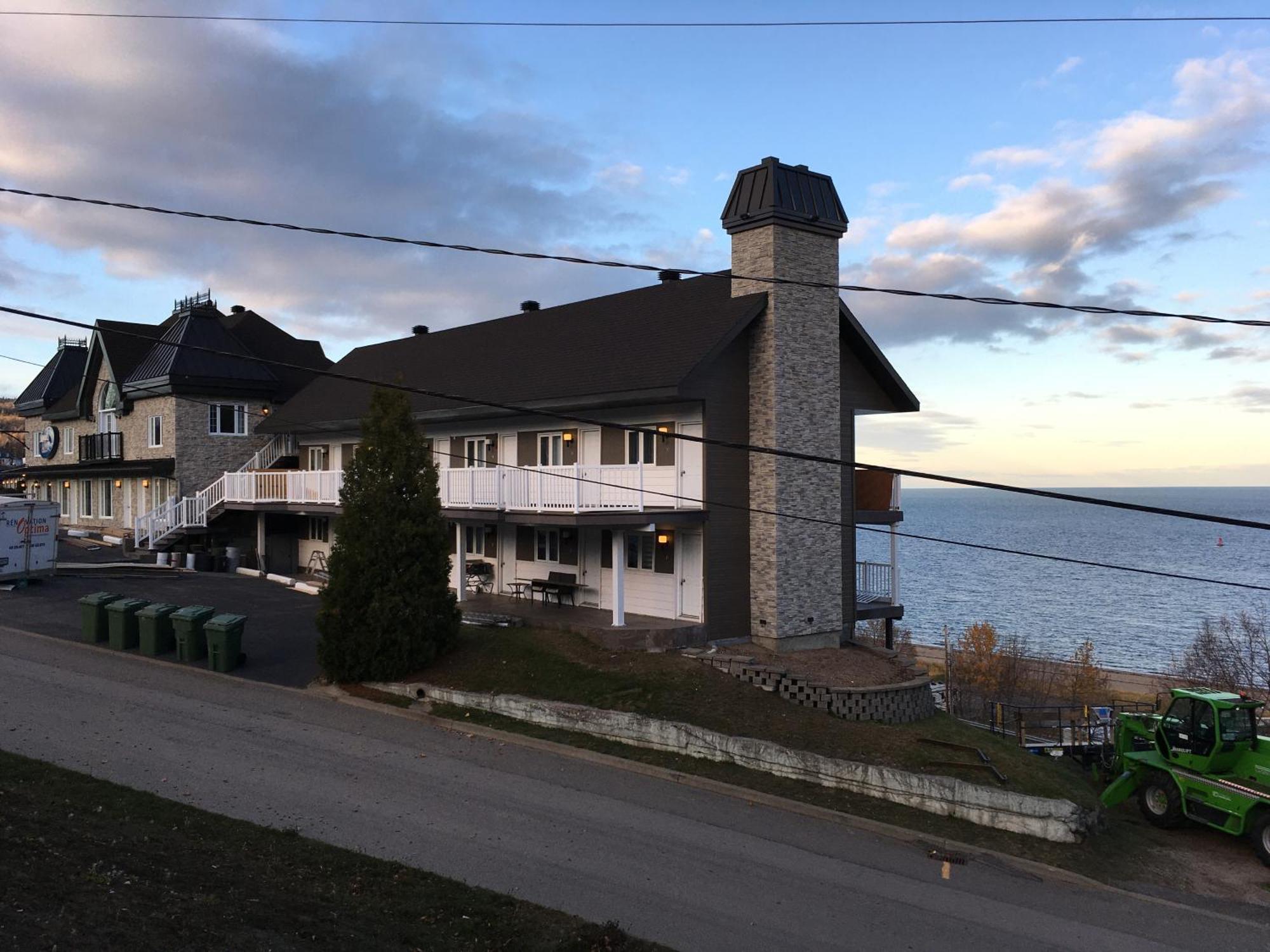 Motel Vue Belvédère Saint-Siméon Esterno foto