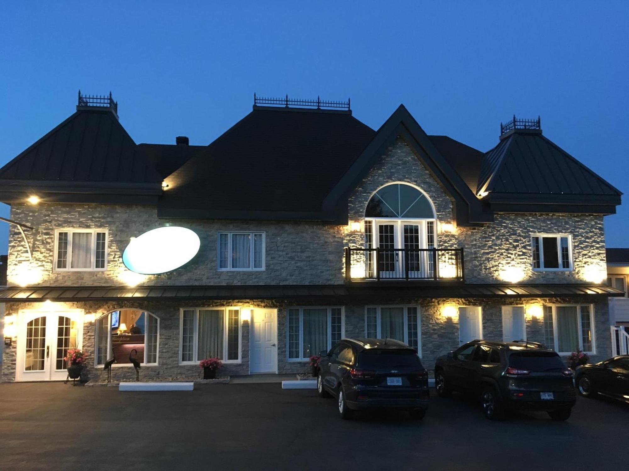 Motel Vue Belvédère Saint-Siméon Esterno foto