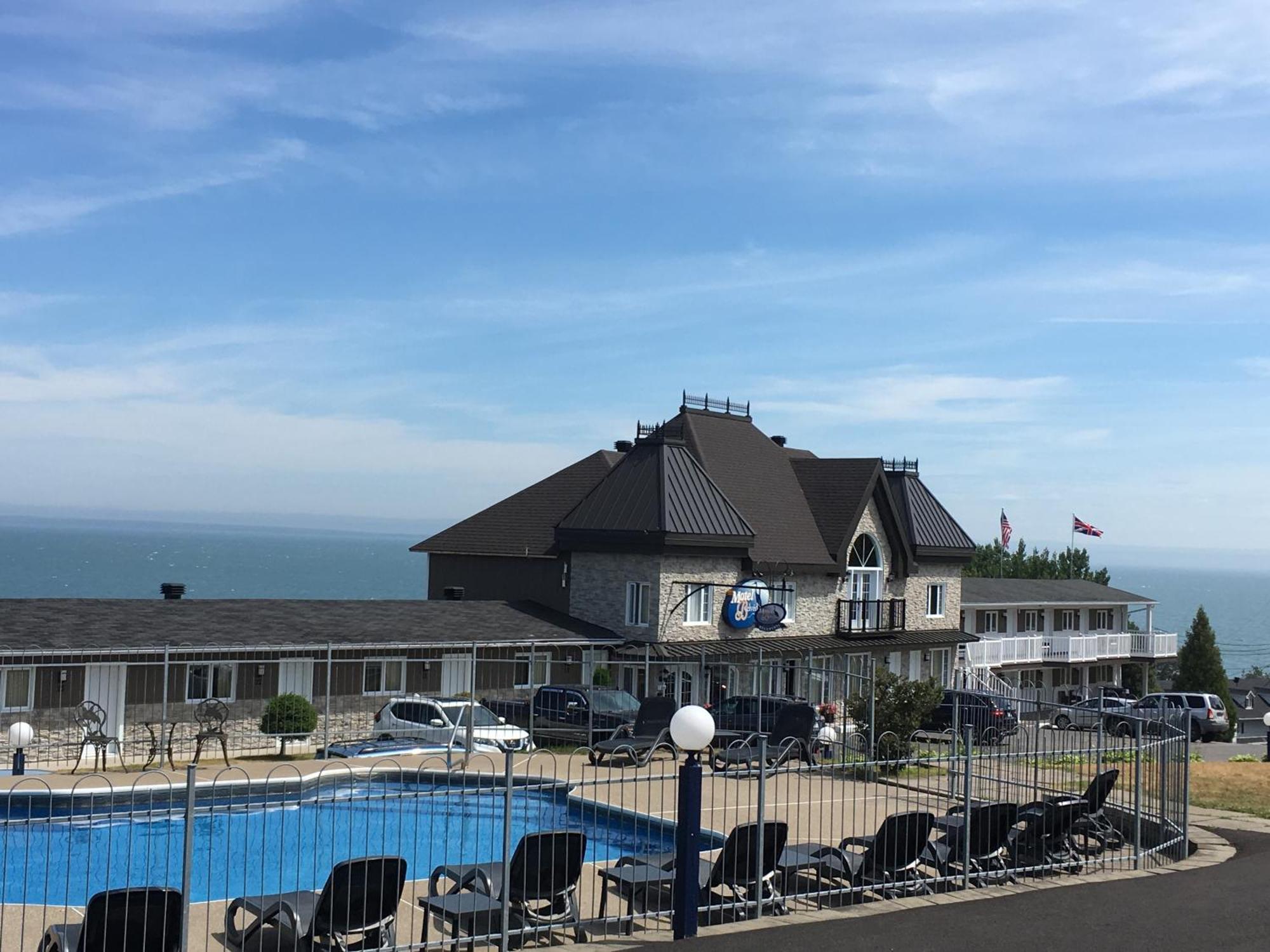Motel Vue Belvédère Saint-Siméon Esterno foto