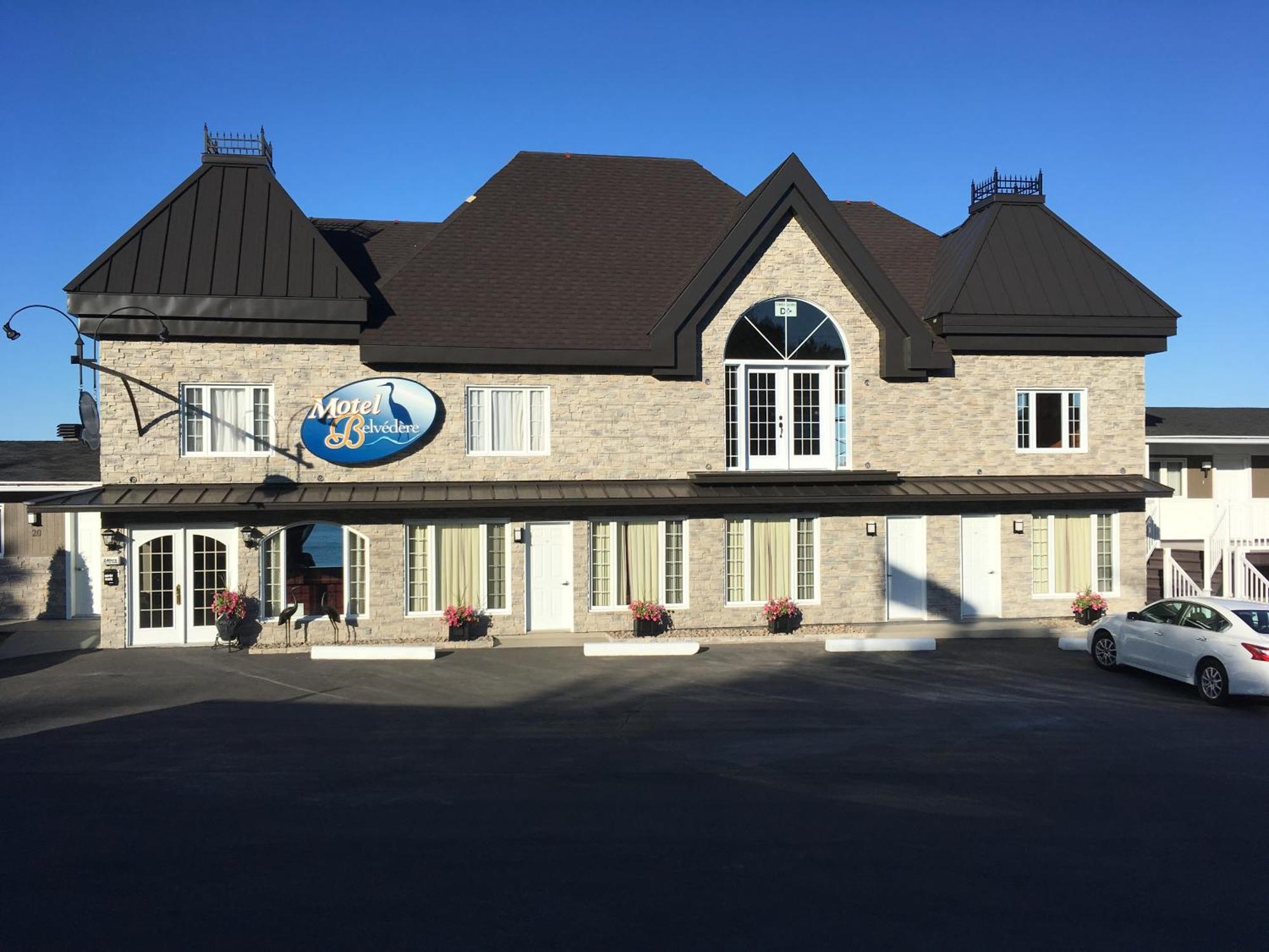 Motel Vue Belvédère Saint-Siméon Esterno foto
