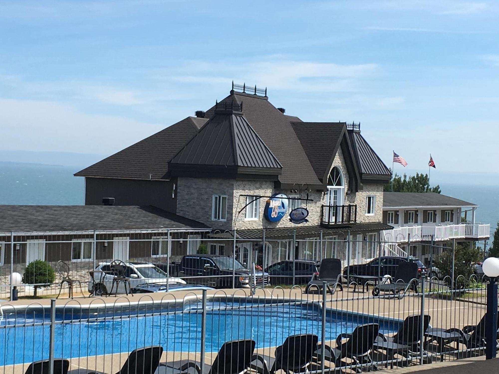 Motel Vue Belvédère Saint-Siméon Esterno foto
