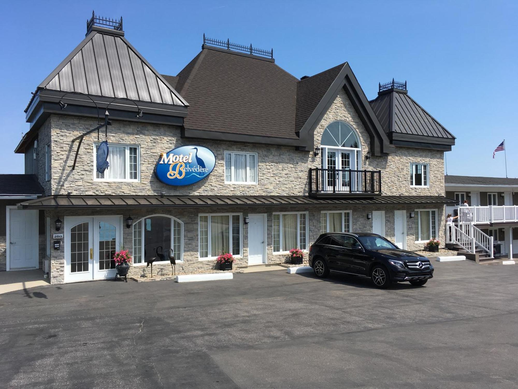 Motel Vue Belvédère Saint-Siméon Esterno foto